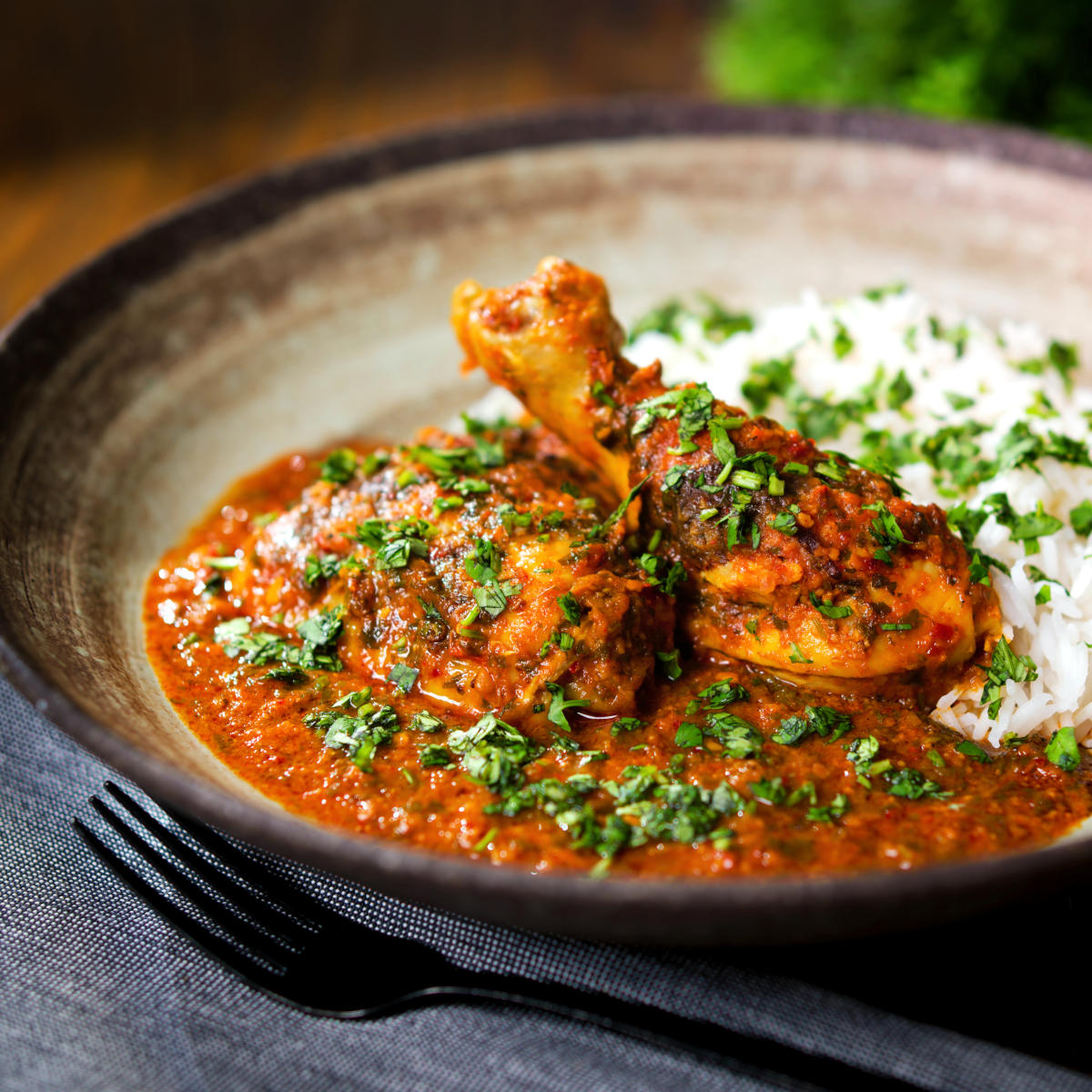 Chicken (Murgh) Kolhapuri Curry