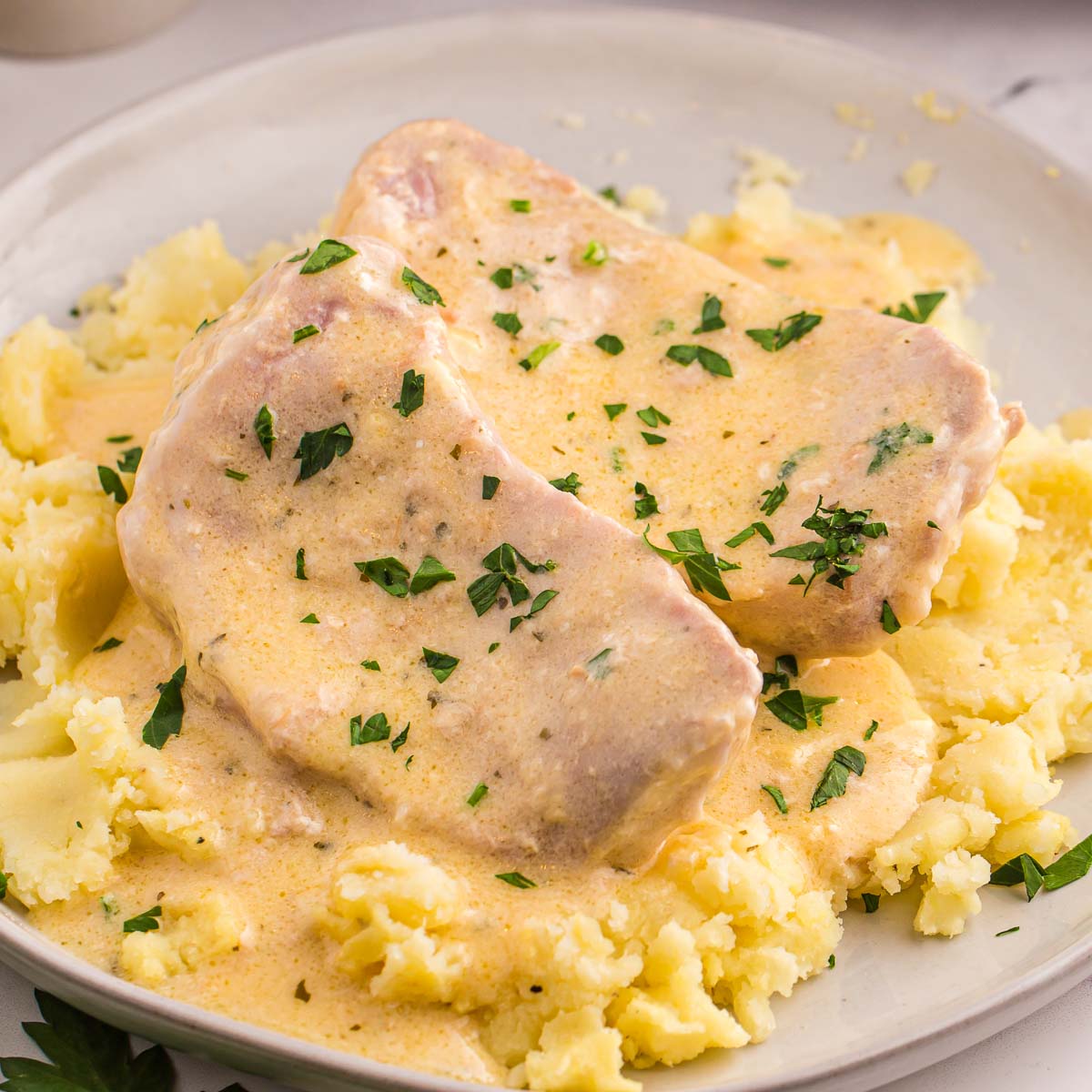 Crockpot Ranch Pork Chops