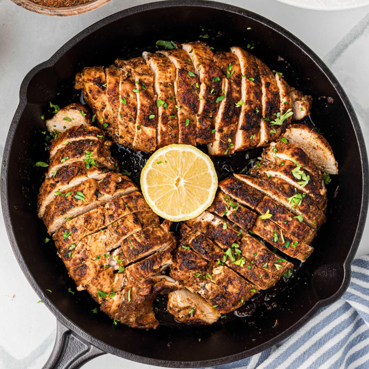 Easy Cajun Blackened Chicken