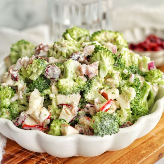 Make-Ahead Creamy Broccoli Salad
