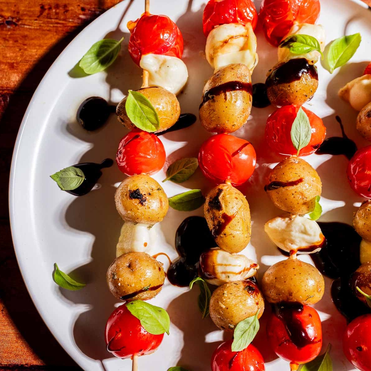 Grilled Ranch Potato Skewers