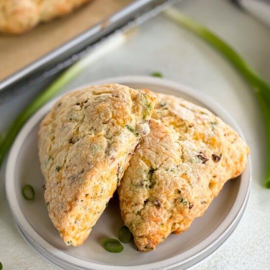 Savory Bacon Cheddar Scones