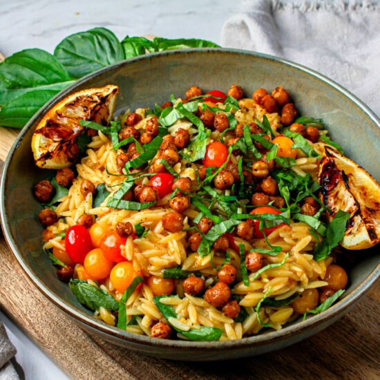Citrus Garlic Orzo