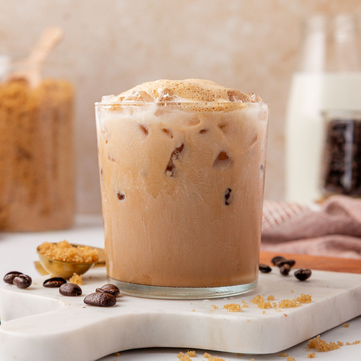 Iced Brown Sugar Latte
