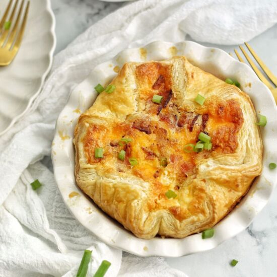 Bacon Egg and Cheese Soufflé