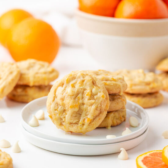 Orange Creamsicle Cookies