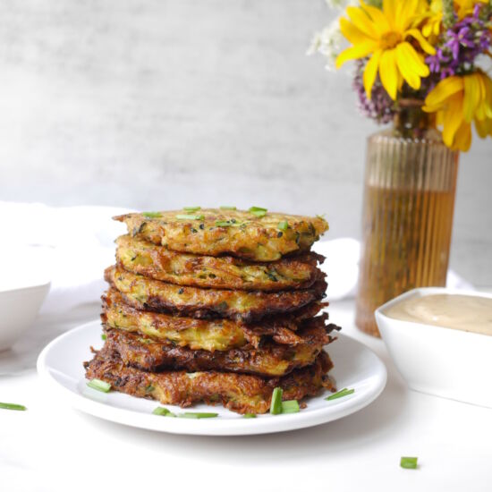 Crispy Zucchini Fritters