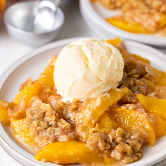 Fresh Peach Crisp