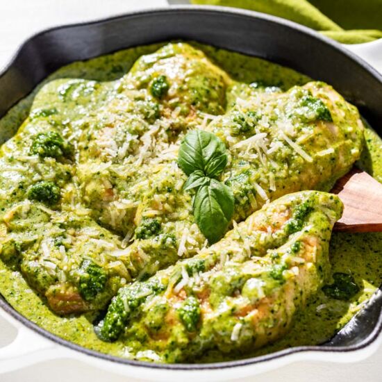 Creamy Pesto Chicken