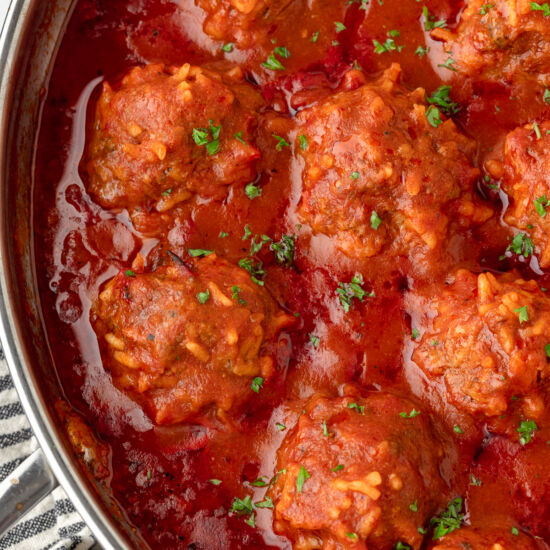 Porcupine Meatballs