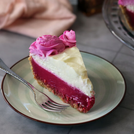 Prickly Pear Lemonade Pie