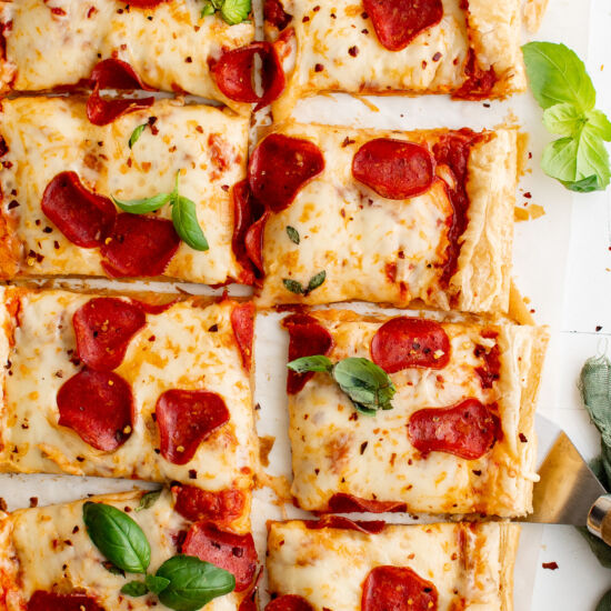 Puff Pastry Pizza
