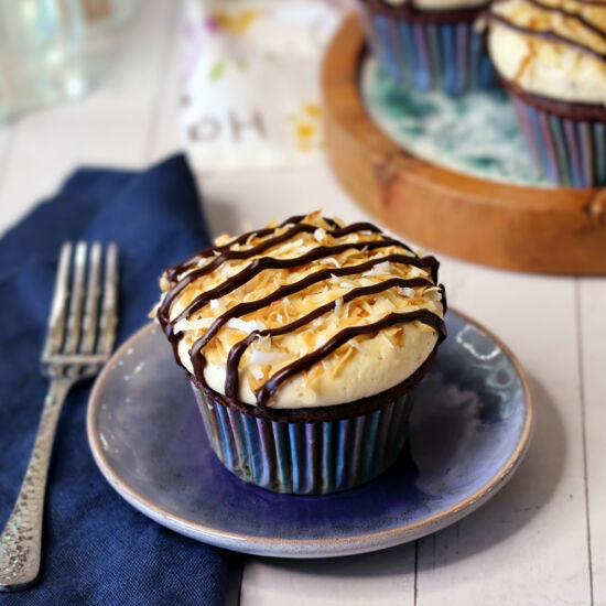 Samoa Cupcakes