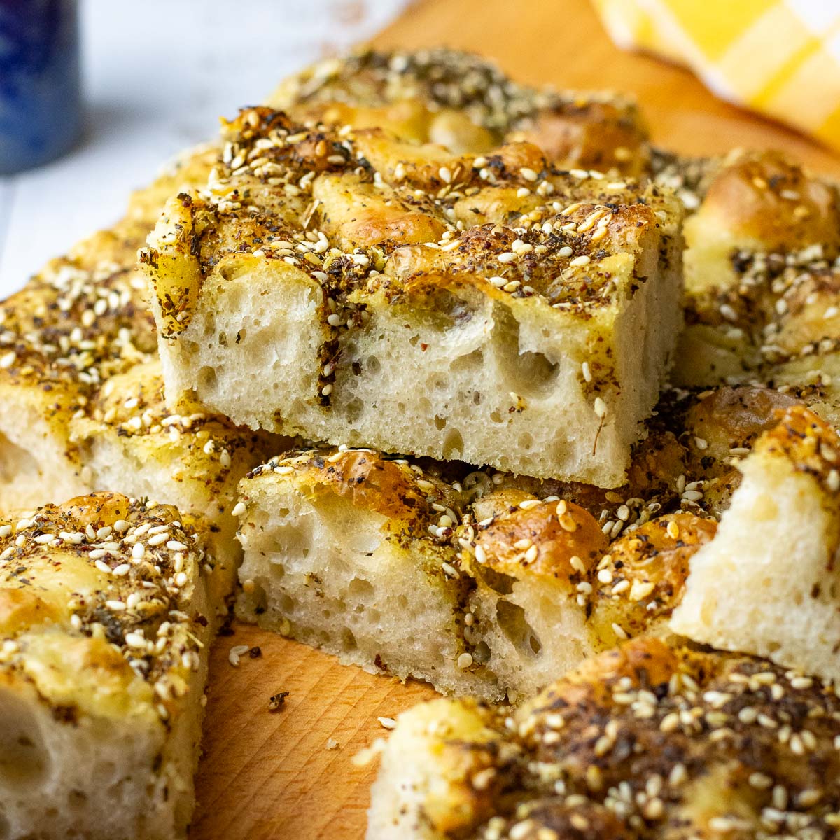 Sourdough Zaatar Focaccia