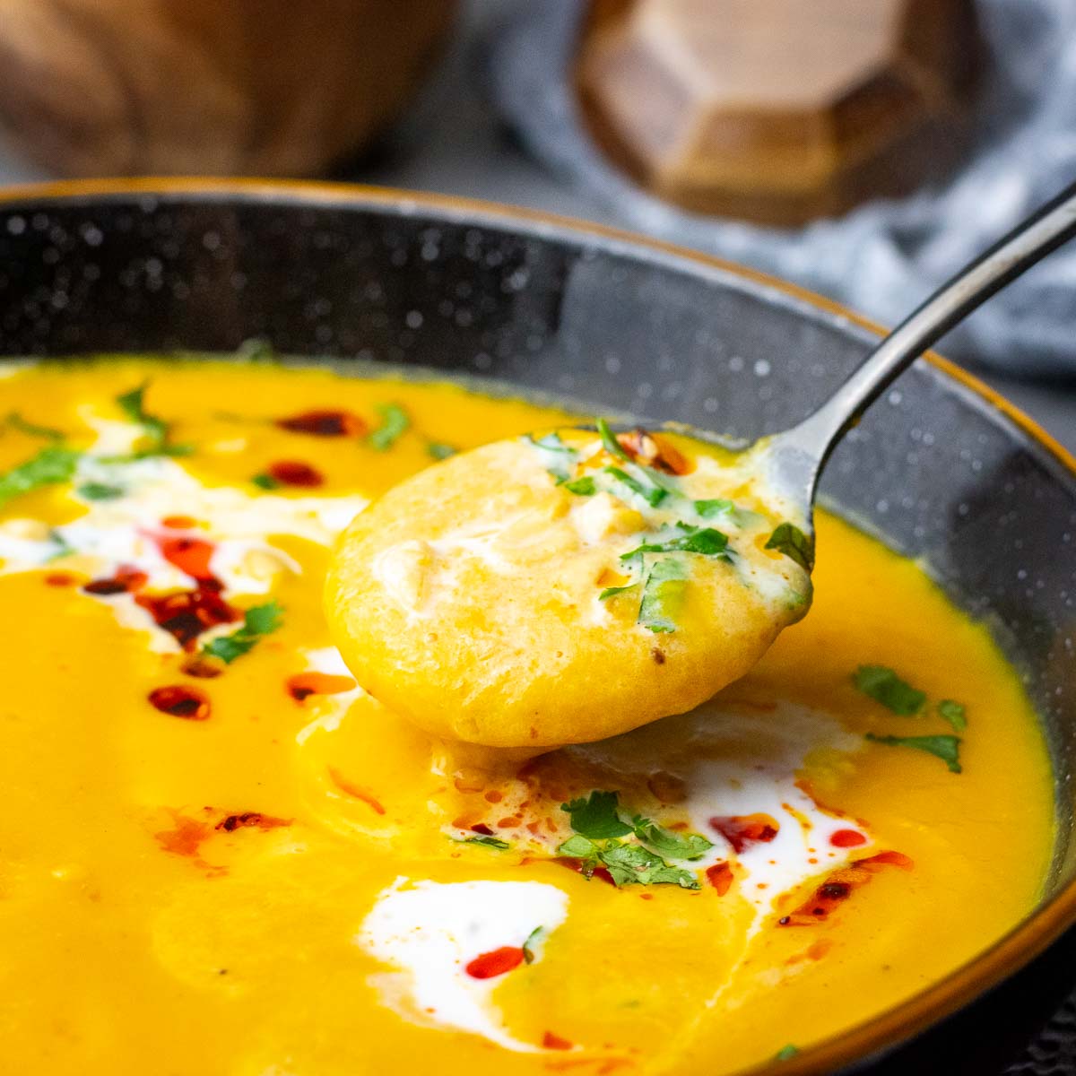 Sweet Potato, Carrot & Coconut Soup