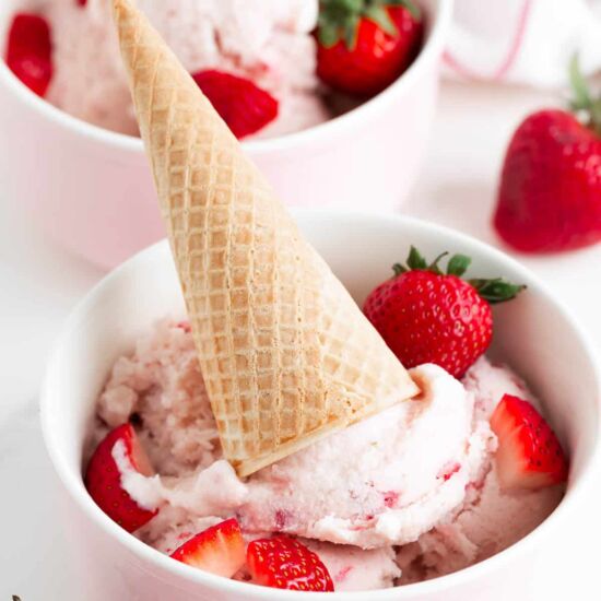 Fresh Strawberry Ice Cream