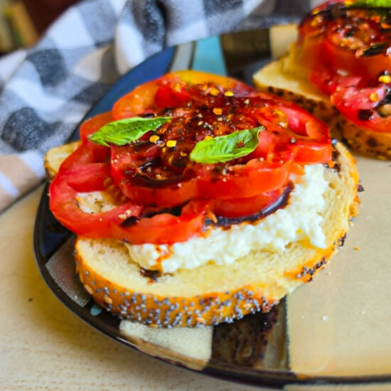 Summery Stracciatella Toasties