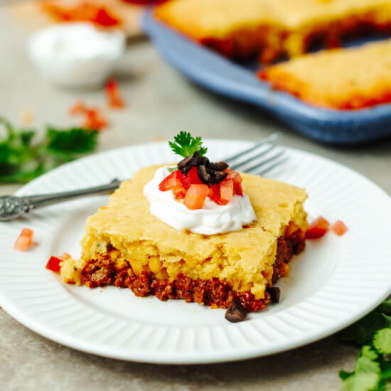 Taco Cornbread Casserole