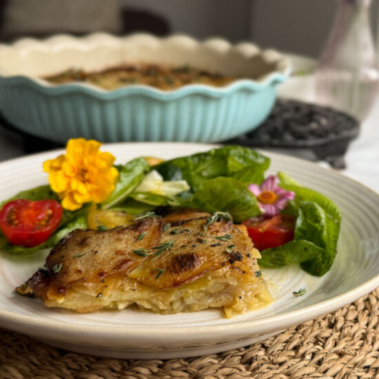 Traditional Welsh Onion Cake