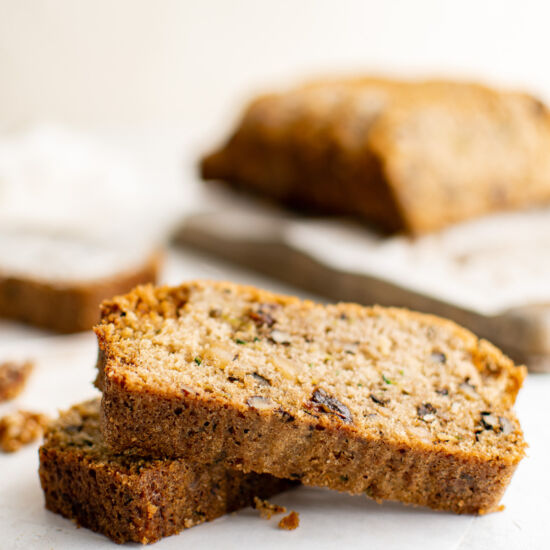 Easy Zucchini Bread with Raisins
