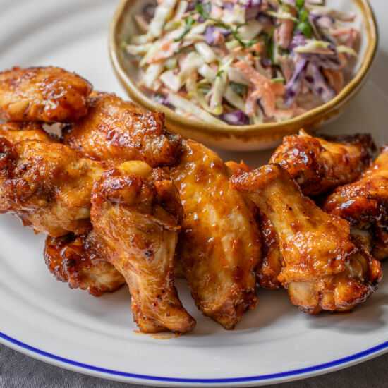 Air Fryer BBQ Chicken Wings