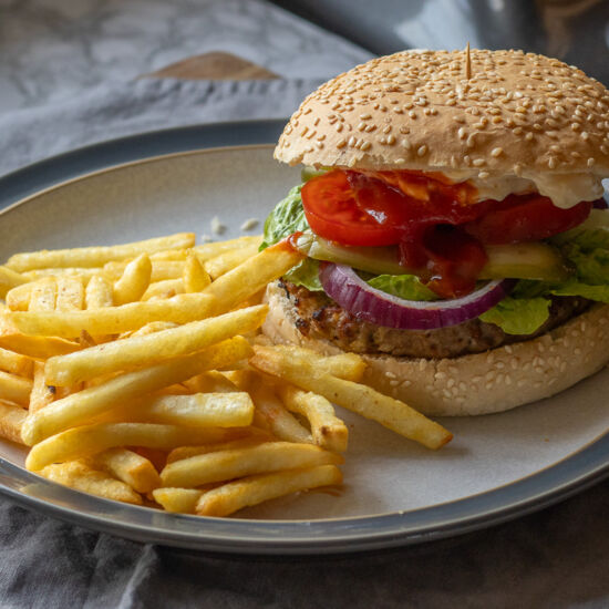 Air Fryer Turkey Burgers