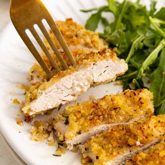 Baked Parmesan Crusted Chicken