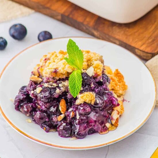 Blueberry Cobbler