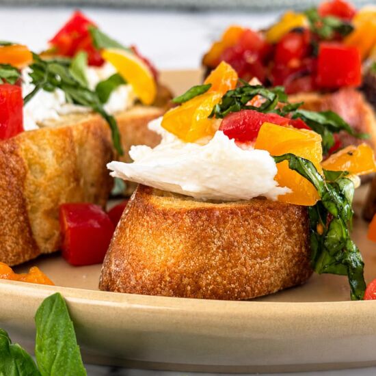 Burrata Bruschetta