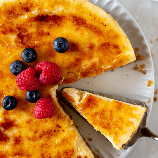 Crème Brûlée Cheesecake