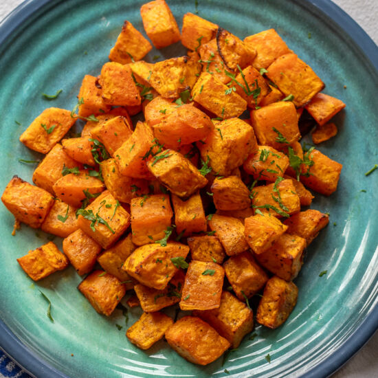 Diced Sweet Potatoes in Air Fryer