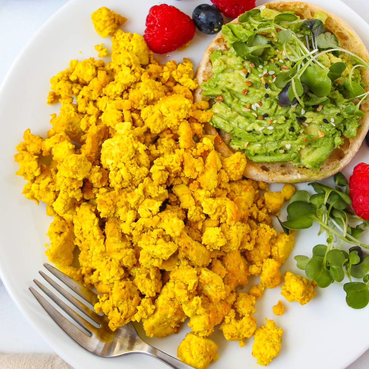 Eggy Tofu (Two Ways!)
