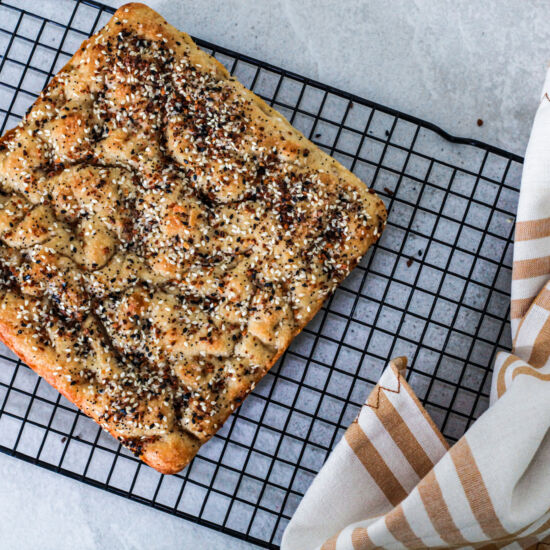 Everything But The Bagel Focaccia