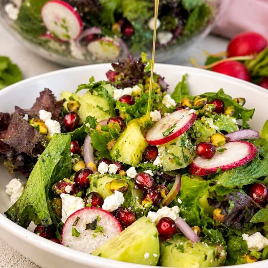 Pomegranate Feta Salad
