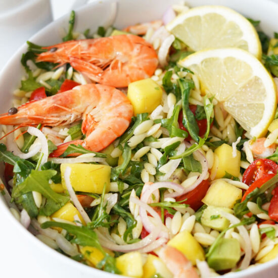Shrimp Mango Avocado Salad