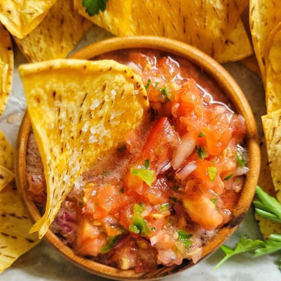 Homemade Fresh Tomato Salsa