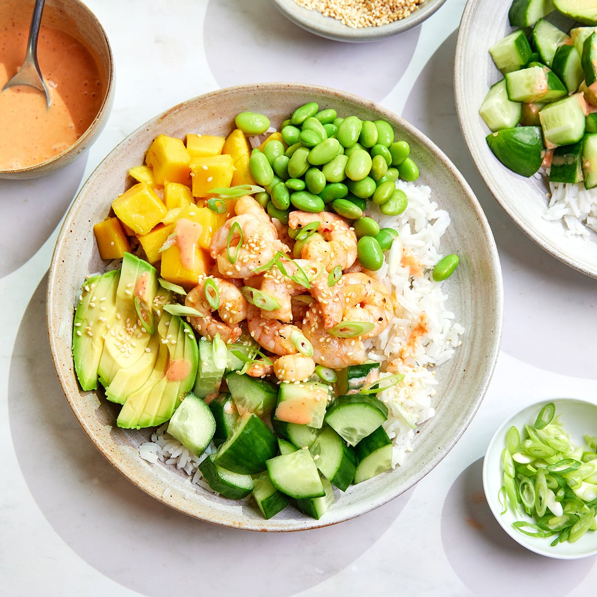 Shrimp Poke Bowl
