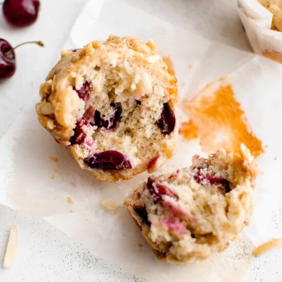 Summer Cherry Muffins