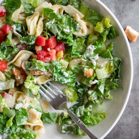 Tortellini Caesar Salad