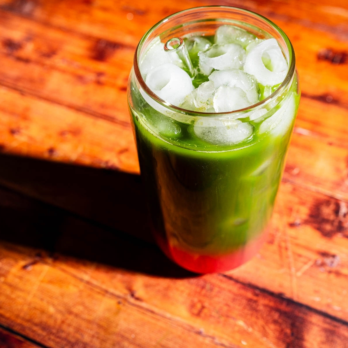 Watermelon Coconut Matcha Refresher